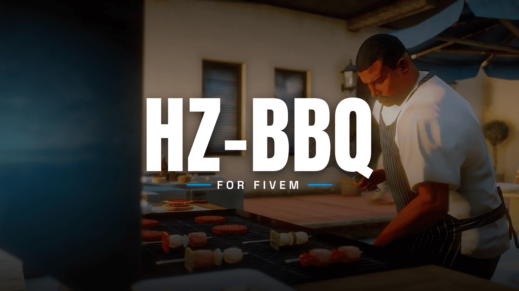 HZ-Cook — FiveM BBQ & Grill Script with Real Cooking Stages