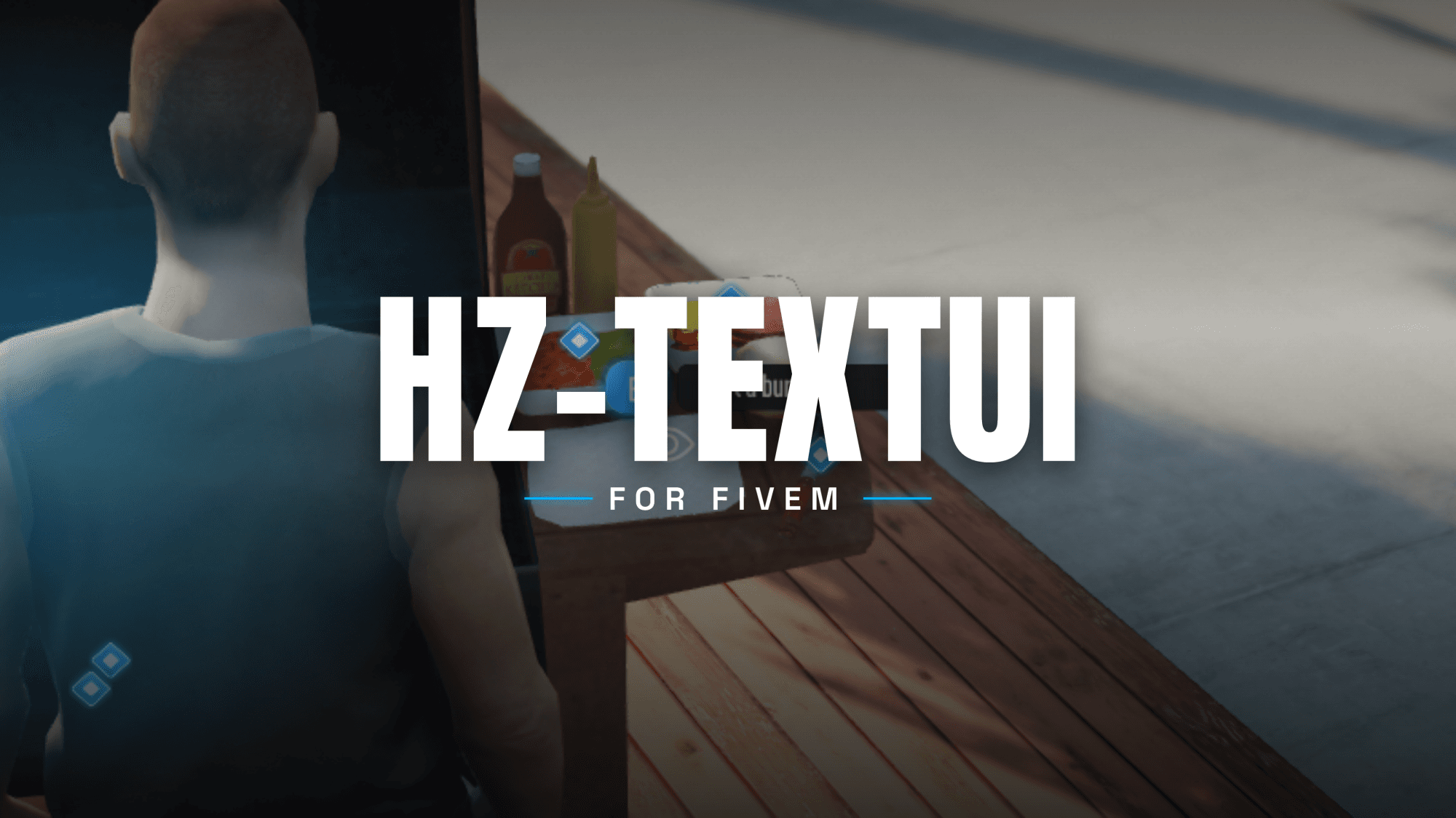 HZ-TextUi — FiveM 3D TextUI & Target